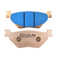 BRAKE PADS NEWFREN FOR YAMAHA 530 TMAX 2012>2017 Rear (L 100mm - H 39mm - thk 11.6mm) (FD0493BE) (SCOOTER ELITE ORGANIC) 8025832335337