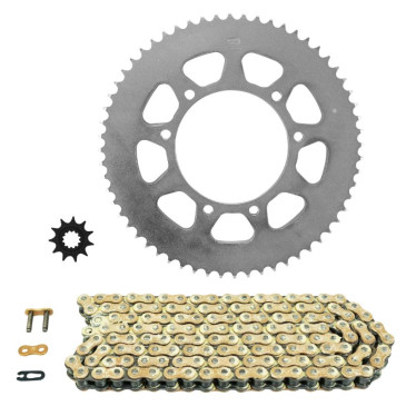 KIT CHAINE ADAPTABLE HM 50 CRM DERAPAGE RR 2007>2017 428 11x60 (DIAM COURONNE 105/125/8.5) (DEMULTIPLICATION ORIGINE) -AFAM- 5400598055096