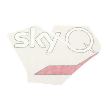 AUTOCOLLANT/STICKER/DECOR GAUCHE (SKY Q) ORIGINE PIAGGIO 50 SR H2O 2019> -2H003495-