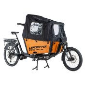 VELO ELECTRIQUE/VAE CARGO 20/26 LEADER FOX E-BIKE FAMILY ONE MIXTE NOIR MAT 9V MOTEUR CENTRAL BAFANG M420 36V 80Nm BATTERIE 20Ah 8592826099990