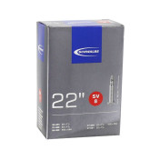 CHAMBRE A AIR VELO 550 x 28-35A - 22" SCHWALBE VALVE PRESTA TOUT ALU (44-484 à 37-501) (SV8) 4026495100342