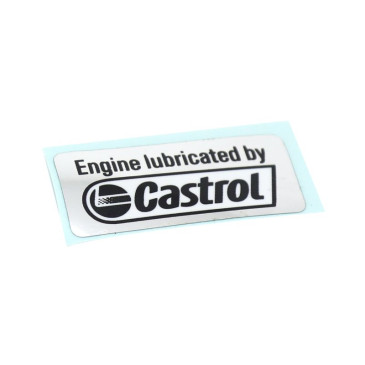 AUTOCOLLANT/STICKER/DECOR CASTROL ORGIINE PIAGGIO COMMUN A LA GAMME -2H002046-