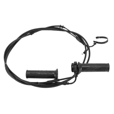 CABLE/COMMANDE/TRANSMISSION DE GAZ+MANCHON/POIGNEE ORIGINE PIAGGIO 125-300 MP3 TOURING 2013< -CM079732-