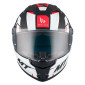 CASQUE INTEGRAL MT STINGER 2 ZIVZE B5 NOIR/BLANC/ROUGE MAT M (ECE 22.06) 8434639199811