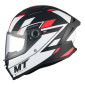 CASQUE INTEGRAL MT STINGER 2 ZIVZE B5 NOIR/BLANC/ROUGE MAT L (ECE 22.06) 8434639199828