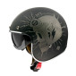 HELMET-OPEN FACE MT LE MANS 2 SV DILER A2 MATT BLACK S (ECE 22.06) 8434639185883