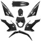 FAIRINGS/BODY PARTS FOR RIEJU 50 MRT 2022>, MRT ENDURO 2022>, MRT PRO 2022>, MRT SM 2022> GLOSS BLACK (8 PARTS KIT) -P2R- 3700948267295