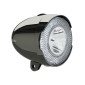 ECLAIRAGE VELO A PILE AVANT SUR GARDE-BOUE / PATTE AXA CLASSIC 706 LED 15 LUX NOIR AVEC INTERRUPTEUR LIVRE AVEC 3 PILES AAA 8713249282923