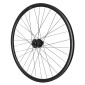 ROUE GRAVEL / ROUTE DISQUE BLOCAGE 700 PULSE ARRIERE MOYEU 475 DISQUE 6 TROUS NOIR CASSETTE 11/10/9V TUBELESS READY JANTE 19C 32 RAYONS NOIR 3660429017491