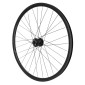 ROUE GRAVEL / ROUTE DISQUE BLOCAGE 700 PULSE 19 AVANT MOYEU SHIMANO DEORE M475 DISQUE 6 TROUS NOIR TUBELESS READY JANTE 19C 32 RAYONS NOIR (OFFRE SPECIALE) 3660429017293