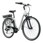 VELO ELECTRIQUE/VAE CITY 28 LEADER FOX PARK 2024 MIXTE BLANC BRILLANT 7V MOTEUR ROUE AR BAFANG 36V 45Nm BATTERIE 15Ah (16,5'' - H43cm - TAILLE S - POUR ADULTE DE 158cm à 168cm) 8592826041159