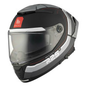 CASQUE INTEGRAL MT THUNDER 4 SV R25 B2 GRIS/NOIR MAT XL (DOUBLE ECRANS / PINLOCK READY) (ECE 22.06) 8434639211551