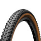 PNEU VTT 29 X 2.20 CONTINENTAL CROSS KING PROTECTION RENFORT NOIR FLANC MARRON TUBETYPE/TUBELESS TS (55-622) 4019238071467