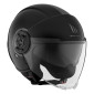 HELMET-OPEN FACE MT VIALE SV DUAL SCREEN- SOLID- GLOSS BLACK XXS (ECE 22.06) 8434639172227