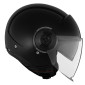 HELMET-OPEN FACE MT VIALE SV DUAL SCREEN- SOLID- GLOSS BLACK XXS (ECE 22.06) 8434639172227