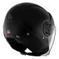 HELMET-OPEN FACE MT VIALE SV DUAL SCREEN- SOLID- GLOSS BLACK XXS (ECE 22.06) 8434639172227