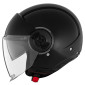 HELMET-OPEN FACE MT VIALE SV DUAL SCREEN- SOLID- GLOSS BLACK XXS (ECE 22.06) 8434639172227