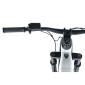 VELO ELECTRIQUE/VAE VTT FAT BIKE 26 LEADER FOX BRAGA 2024 BLANC 9V MOTEUR CENTRAL BAFANG M510 36V 95Nm BATTERIE 23,2Ah (18'' - H45,7cm - TAILLE M - POUR ADULTE DE 168cm à 178cm) 8592826042095