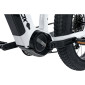 VELO ELECTRIQUE/VAE VTT FAT BIKE 26 LEADER FOX BRAGA 2024 BLANC 9V MOTEUR CENTRAL BAFANG M510 36V 95Nm BATTERIE 23,2Ah (20'' - H47cm - TAILLE L - POUR ADULTE DE 178cm à 185cm) 8592826042989