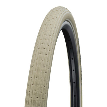 PNEU VTT URBAIN 29 X 2.00 SCHWALBE FAT FRANK CREME FLANC REFLEX TR (50-622) RENFORT K-GUARD (TWIN SKIN) 4026495676595