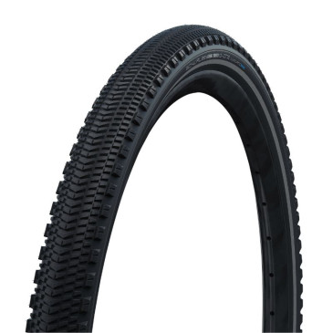 PNEU GRAVEL 700 X 50 SCHWALBE G-ONE OVERLAND 365 ADDIX NOIR TS (50-622) TLE RENFORT RACEGUARD TUBELESS/TUBETYPE HOMOLOGUE VAE e50 4026495918985