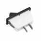 HEADLIGHT SWITCH FOR PEUGEOT 103 MVL VOGUE - BLACK (LONG 37mm - WD 11mm) (SOLD PER UNIT) -SELECTION P2R- 3701213424566