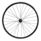 ROUE ROUTE PATIN BLOCAGE 700 VERSUS ARRIERE NOIR MOYEU REFLEX NOIR ROULEMENT CASSETTE TYPE SHIMANO 11/10/9V PROFIL 30MM 28 RAYONS ACIER NOIR JANTE 17C 3660429013462