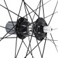 ROUE ROUTE PATIN BLOCAGE 700 VERSUS ARRIERE NOIR MOYEU REFLEX NOIR ROULEMENT CASSETTE TYPE SHIMANO 11/10/9V PROFIL 30MM 28 RAYONS ACIER NOIR JANTE 17C 3660429013462