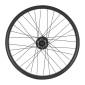 ROUE VTT / CARGO / VAE / E-BIKE / LONGTAIL DISQUE BLOCAGE 20" TRUCKY AVANT NOIR MOYEU SHIMANO M475 6 TROUS (RENFORCE) JANTE 30C 32 RAYONS DIAMETRE 2.3mm 3700948295199