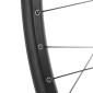 ROUE VTT / CARGO / VAE / E-BIKE / LONGTAIL DISQUE BLOCAGE 26" TRUCKY AVANT NOIR MOYEU SHIMANO M475 6 TROUS (RENFORCE) JANTE 30C 32 RAYONS DIAMETRE 2.3mm