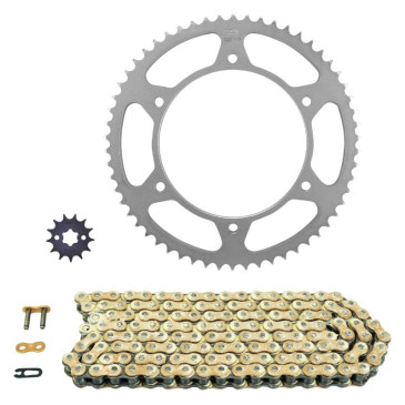 KIT CHAINE ADAPTABLE FANTIC 125 CABALLERO SCRAMBLER 2021 428 13x58 (DIAM COURONNE 136/156/8.50) -AFAM- 3700948284902