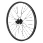 ROUE VTT / CARGO / VAE / E-BIKE / LONGTAIL DISQUE BLOCAGE 26" TRUCKY ARRIERE NOIR MOYEU SHIMANO M475 6 TROUS CASSETTE 11/10/9/8V (RENFORCE) JANTE 30C 32 RAYONS DIAMETRE 2.3mm 3700948297018