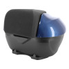 TOP CASE 36L VENDU AVEC LE SUPPORT+DOSSERET ORIGINE PIAGGIO 300-400 BEVERLY 2021> BLEU OXYGEN B12 -CM323303-