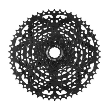 CASSETTE 9V. SRIDE E600 11-46 VTT POUR SHIMANO NOIR (LIVRE EN BOITE) (11-13-15-18-22-28-34-40-46) (EN VRAC POUR ATELIER) 3700948295250