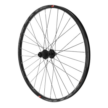 ROUE VTT DISQUE 27.5" KLIXX BOOST TUBELESS READY ARRIERE CENTERLOCK NOIR MOYEU SHIMANO MT400 CASSETTE 9/10/11V AXE TRAVERSANT 12/148 JANTE 23C 32 RAYONS 3660429048426