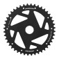 CHAINRING FOR EBIKE DIRECT MOUNT STRONGLIGHT 44 Teeth- SINGLE BLACK ALU 7075 FOR YAMAHA WITH CHAINGUARD 3700223722976