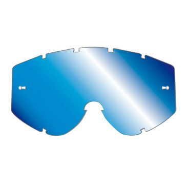 ECRAN MASQUE/LUNETTES CROSS PROGRIP POUR MODELE 3309 RAPID MULTILAYERED BLEU -ANTI-BUEE/ANTI-RAYURES/ANTI-U.V. (3396) 0801766029256