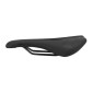 SELLE NEWTON ROUTE / GRAVEL NOIR MAD SAD2 AVEC TROU CENTRAL 276x154mm RAIL ACIER NOIR 3700948278369