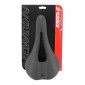 SELLE NEWTON ROUTE / GRAVEL NOIR MAD SAD2 AVEC TROU CENTRAL 276x154mm RAIL ACIER NOIR 3700948278369