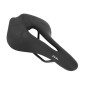 SELLE NEWTON ROUTE/GRAVEL NOIR MAD SAD3 AVEC TROU CENTRAL 258x157mm RAIL ACIER NOIR 3700948278352