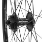 WHEEL FOR TREKKING BIKE- 700X35 DISC -FRONT- M640 ALUMINIUM BLACK- SHIMANO DISC HUB M745 6 HOLES TUBETYPE and TUBELESS READY 3660429077273