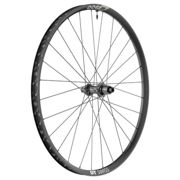 WHEEL FOR MTB- 27.5" DT SWISS M1900 BOOST DISC CENTERLOCK -REAR- BLACK SHIMANO MICROSPLINE 12 Speed (TUBELESS and TUBETYPE) Axle 12/148 - RIM EXTERNAL WIDTH 35mm/ INTERNAL 30mm - Max load :110Kgs 7613052101200