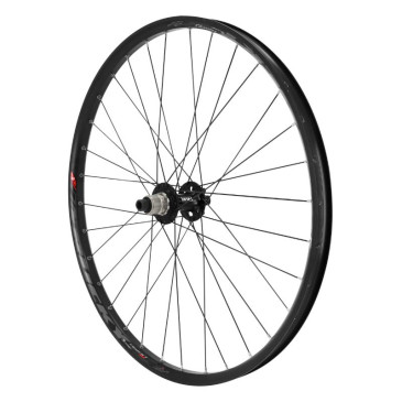 ROUE VTT DISQUE 27.5" TRUCKY 30 BOOST TUBELESS READY ARRIERE DISQUE 6 TROUS NOIR MOYEU SRAM XD 12V AXE TRAVERSANT 12/148 COMPATIBLE VAE / ALL TERRAIN JANTE 30C 32 RAYONS 3660429040611