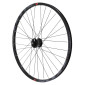 WHEEL FOR MTB-27.5" KLIXX -FRONT -ALUMINIUM- BLACK DOUBLE-WALLED - SHIMANO HUB DISC CENTERLOCK DYNAMO 6 VOLT-3W 3700948294727