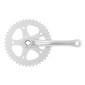 CHAINSET FOR URBAN BIKE- STRONGLIGHT SL55 -ALUMINIUM- -SILVER- 170mm 42T. CHAIN 2.38 (TAPERED SQUARE 115mm) 3700223715282