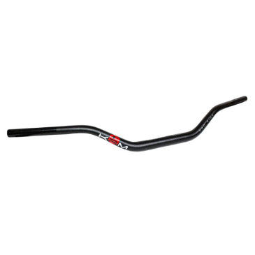 GUIDON 50 A BOITE KRM PRO RIDE OVERSIZE DIAM 28,6mm ALU NOIR/ROUGE 3760382281295