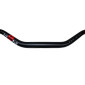 GUIDON 50 A BOITE KRM PRO RIDE OVERSIZE DIAM 28,6mm ALU NOIR/ROUGE 3760382281295