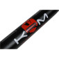 GUIDON 50 A BOITE KRM PRO RIDE OVERSIZE DIAM 28,6mm ALU NOIR/ROUGE 3760382281295