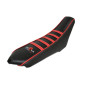 HOUSSE DE SELLE 50 A BOITE KRM PRO RIDE POUR RIEJU 50 MRT 2009> NOIR/ROUGE 3760382281028