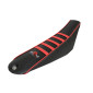 HOUSSE DE SELLE 50 A BOITE KRM PRO RIDE POUR BETA 50 RR 2011>2020 NOIR/ROUGE 3760382281004